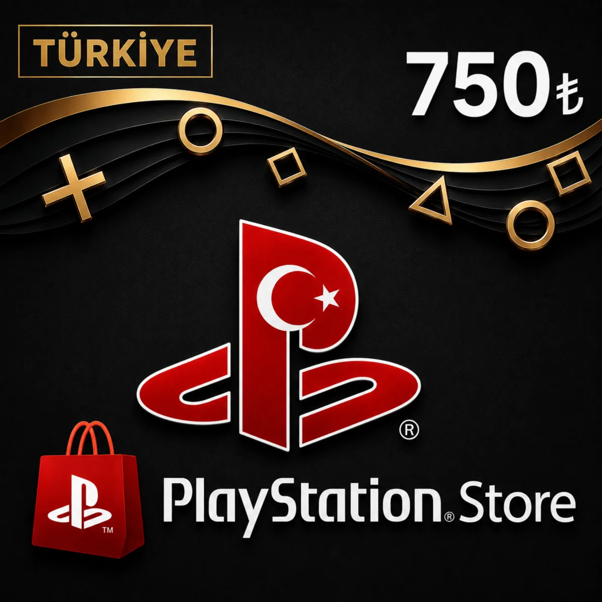 750 - TRY - PlayStation PSN - Turkey