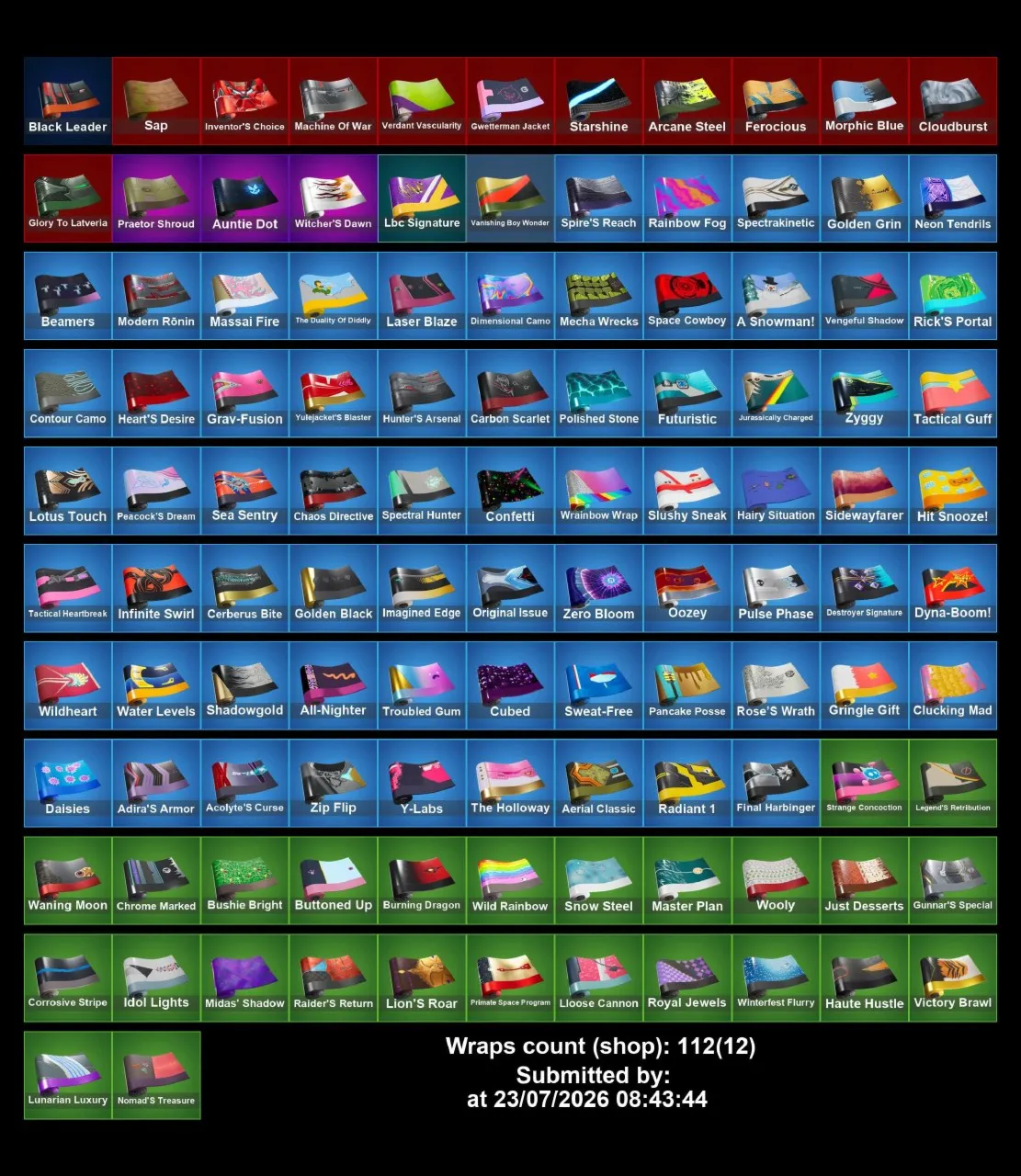 Мгновенный доступ • FN (все платформы) • 111 skins • Raz • Полный доступ
