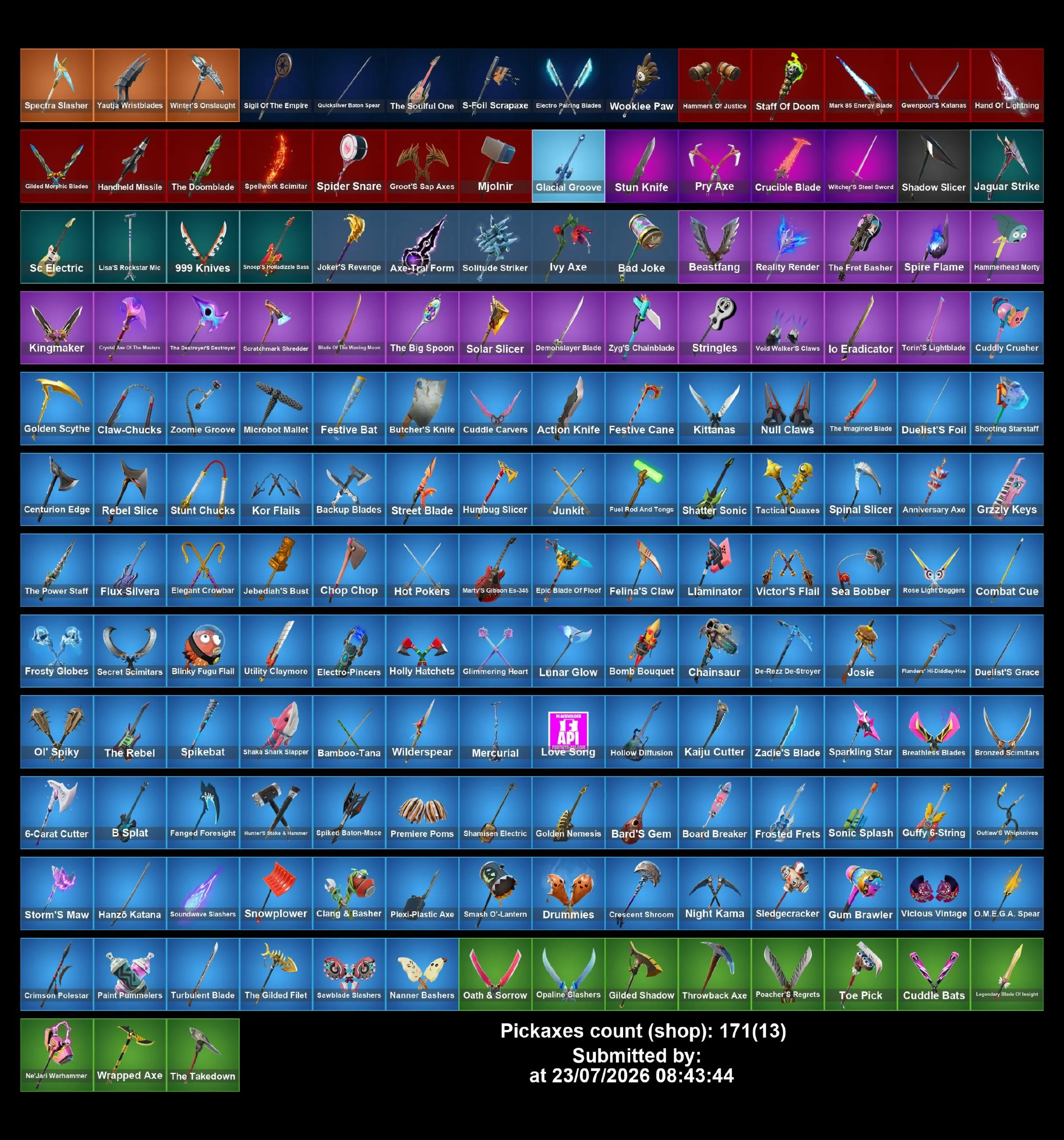 Мгновенный доступ • FN (все платформы) • 111 skins • Raz • Полный доступ
