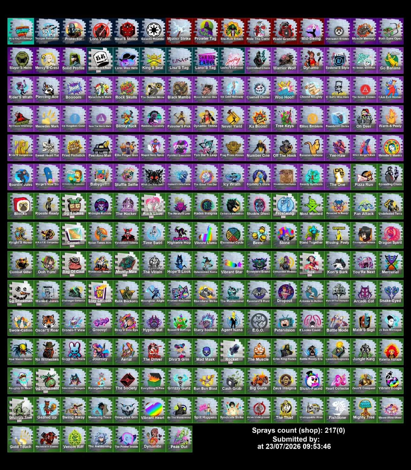 Мгновенный доступ • FN (все платформы) • 191 skins • 1100 VB • Полный доступ