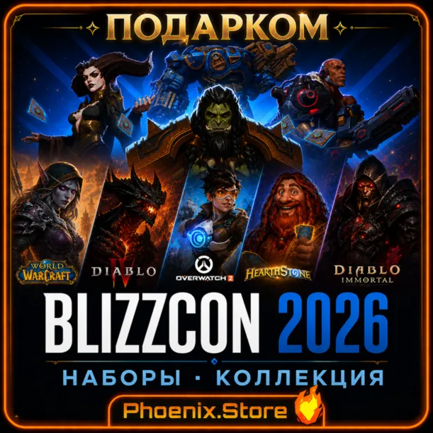 РФ/РБ со сменой/МИР · BLIZZCON наборы  ·  Ультраколлекция  ·  ПОДАРКОМ