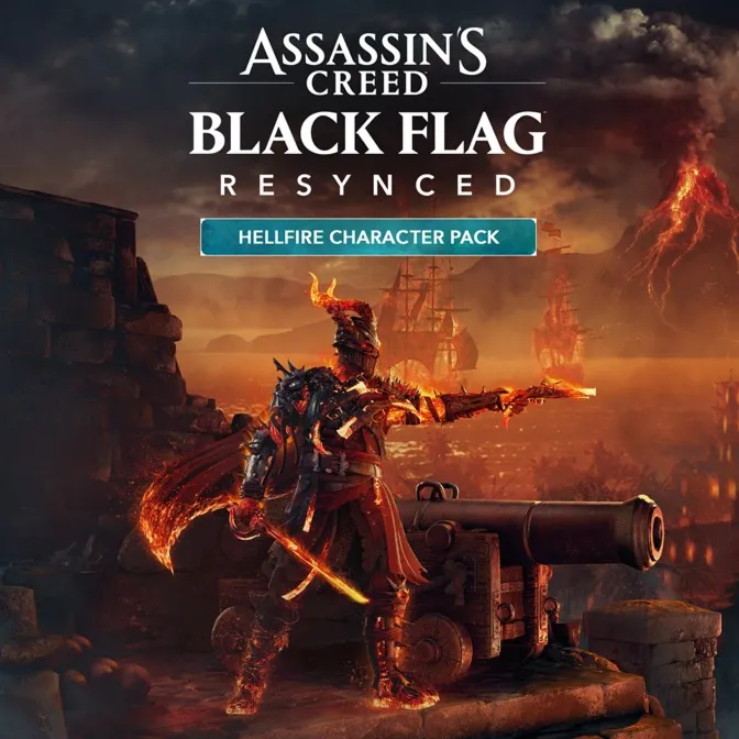 Assassin's Creed Black Flag Resynced: набор для персонажа «Пламя ада»