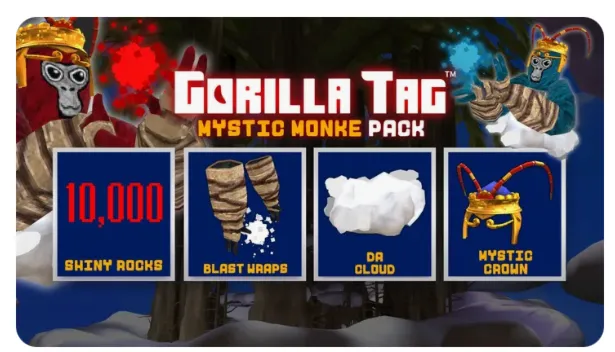 Купить Mystic Monke Pack gorilla tag oculus quest 2 / 3/ 3s meta quest - irongamers.ru