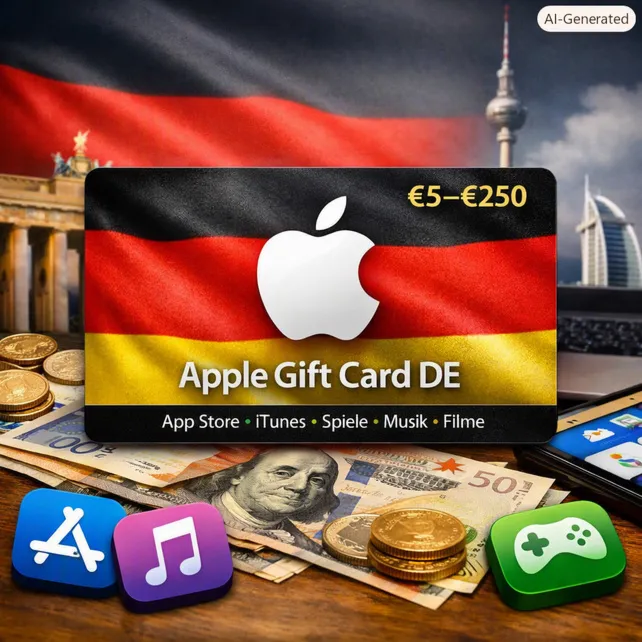 Apple Gift Card DE | €5–€250 – Apple / App Store / iTunes – Apple ID Германия - irongamers.ru