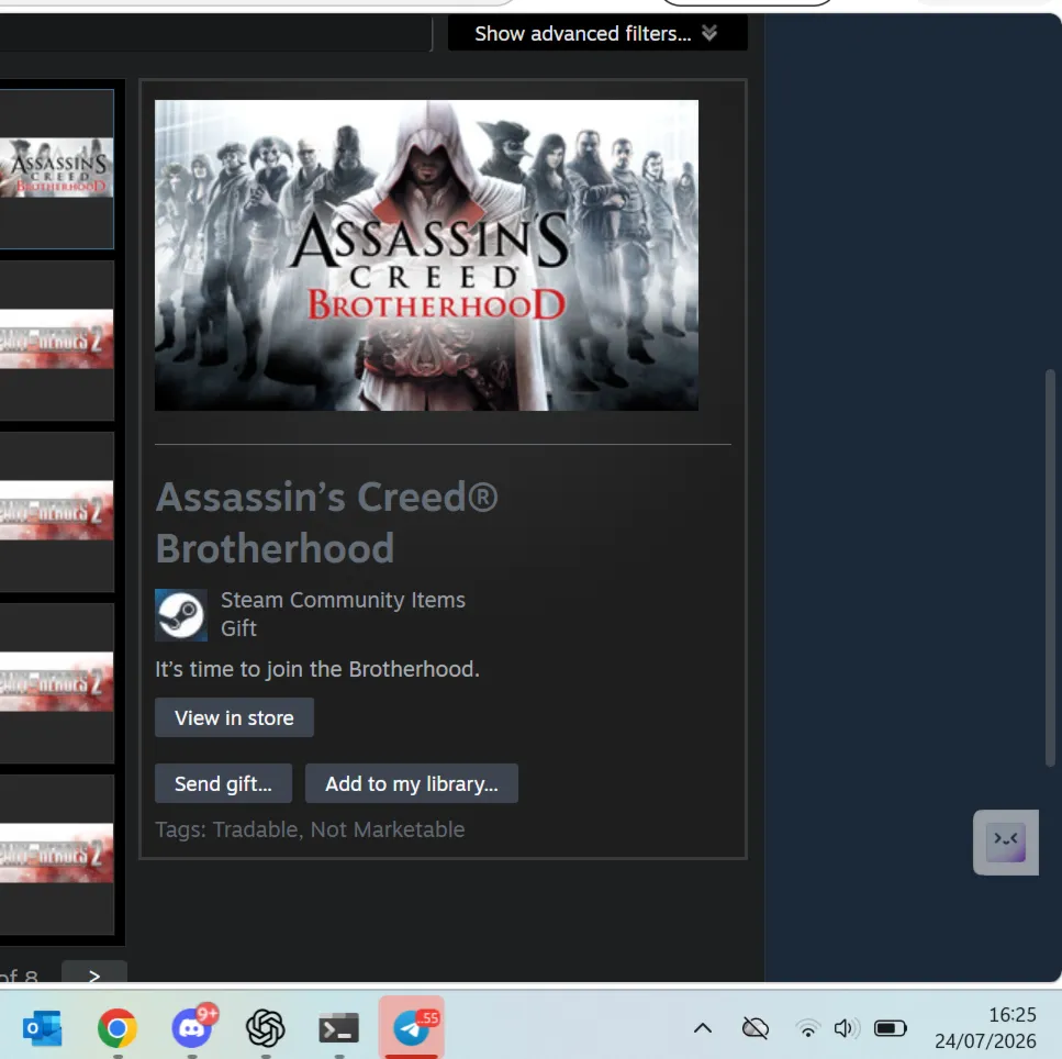 Assassin’s Creed Brotherhood — PC Steam Gift / Без региональных ограничений / По всем
