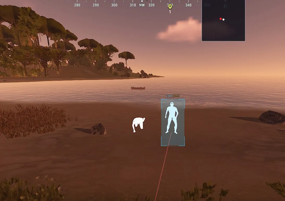 Чит CourierScript ESP для Rust — чамсы, радар, FullBright, антискриншот