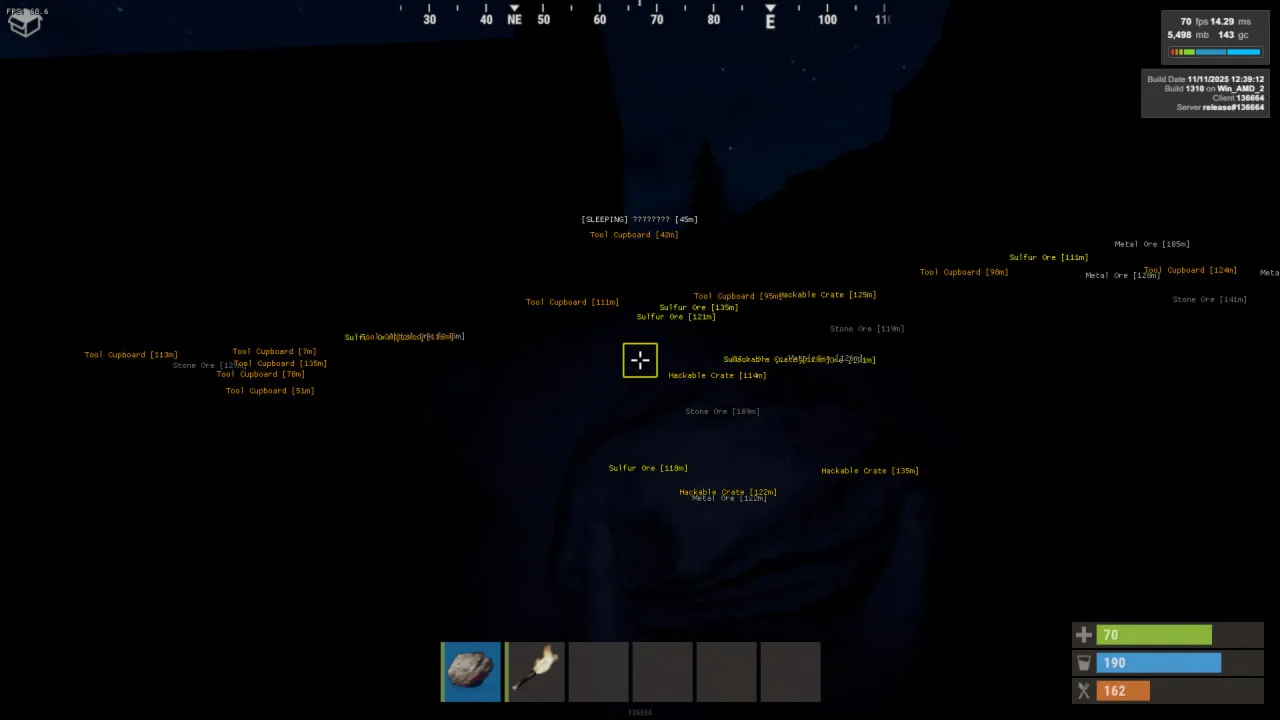 Чит Courier Rust V2 — аим, ESP, чамсы, контроль отдачи, NoSpread