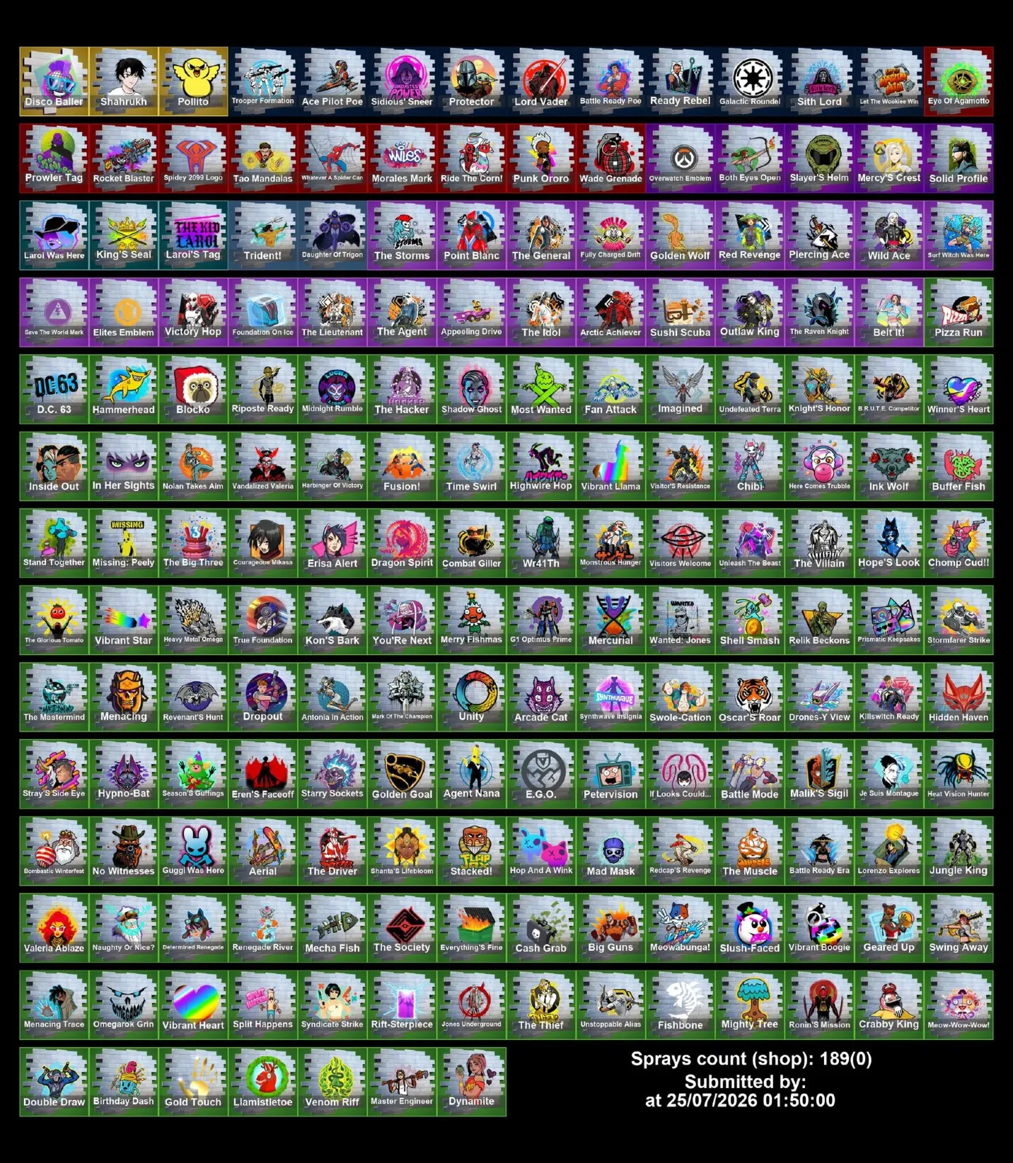 Мгновенный доступ • FN (все платформы) • 124 skins • 550 VB • Полный доступ