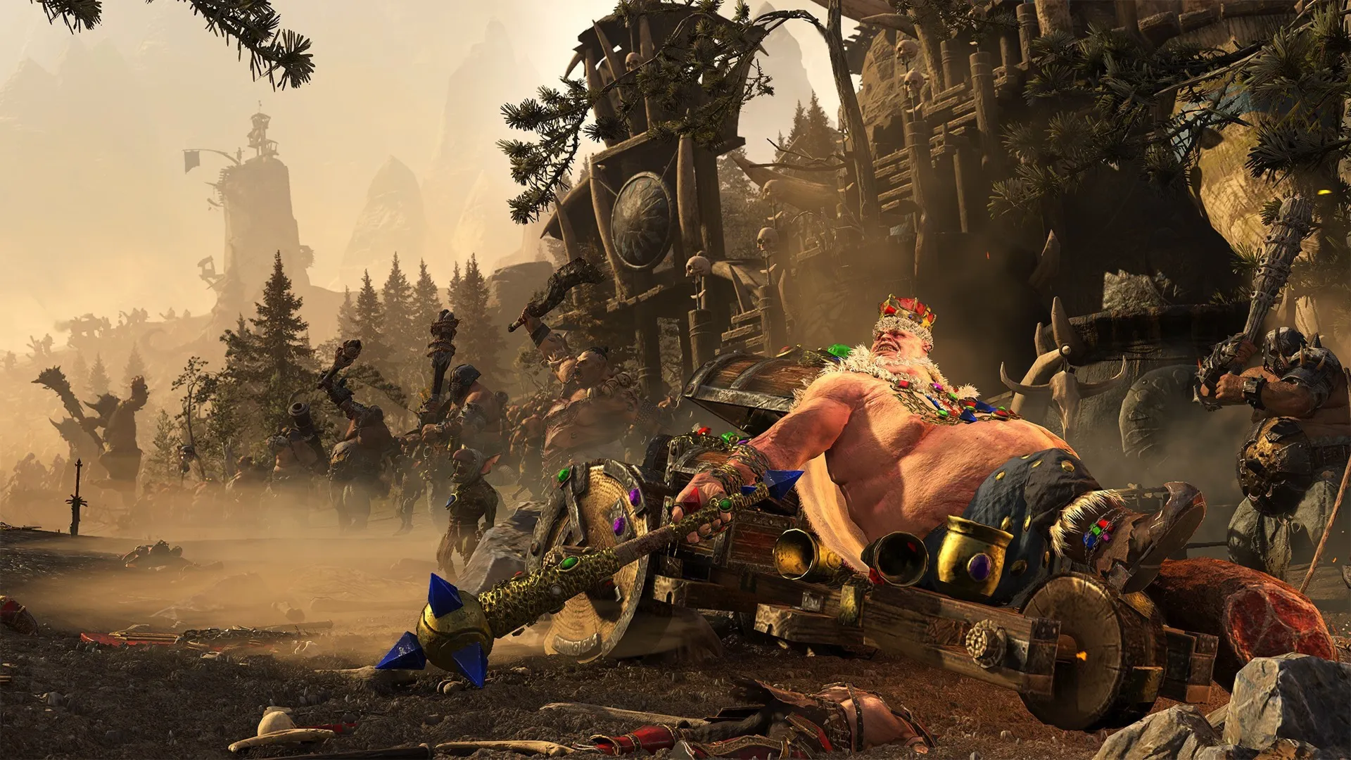 🔑 Россия + Мир | Ogre Kingdoms - Total War Warhammer 3 / III | DLC | Ключ | Steam