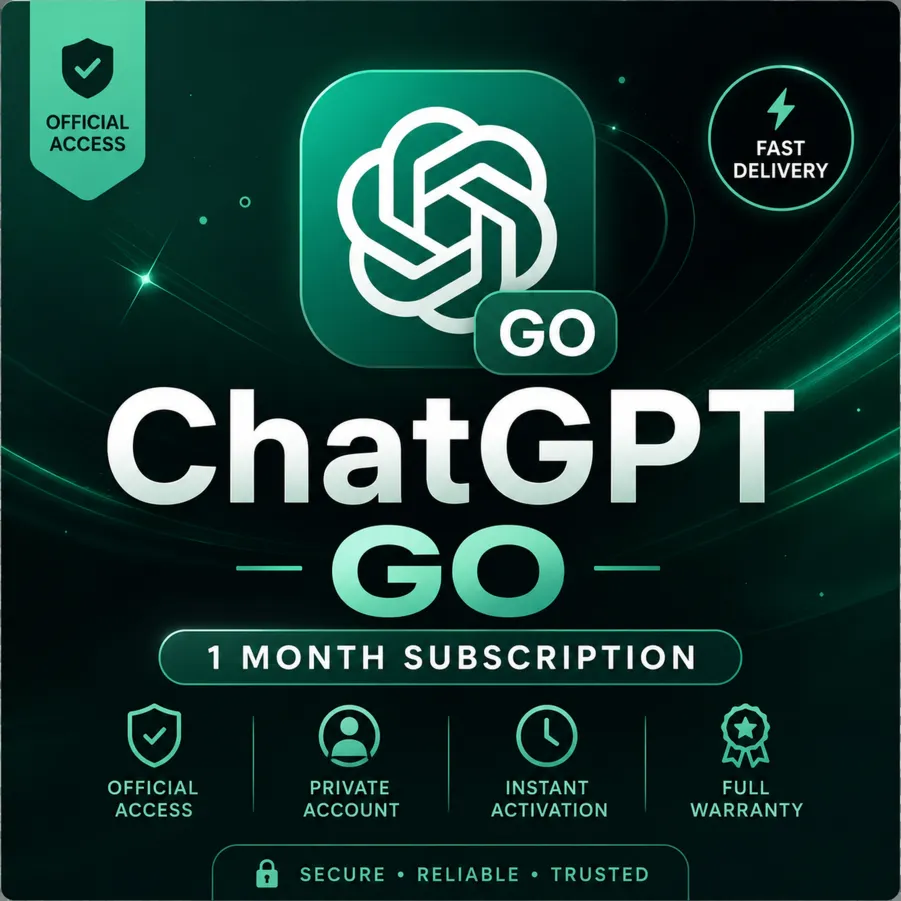 Подписка на ChatGPT Go на 1 месяц | GPT-5.5 + Кодекс | Официальный доступ | Полная га