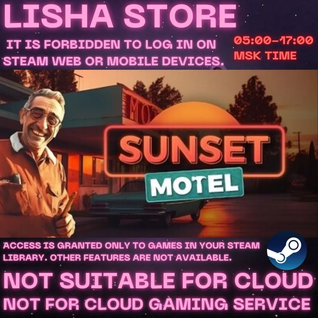 Sunset Motel  Steam Offline Account на 90 дней