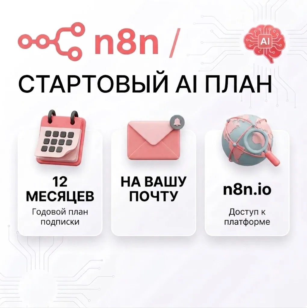 n8n Cloud Starter (12 месяцев) — Промокод - irongamers.ru