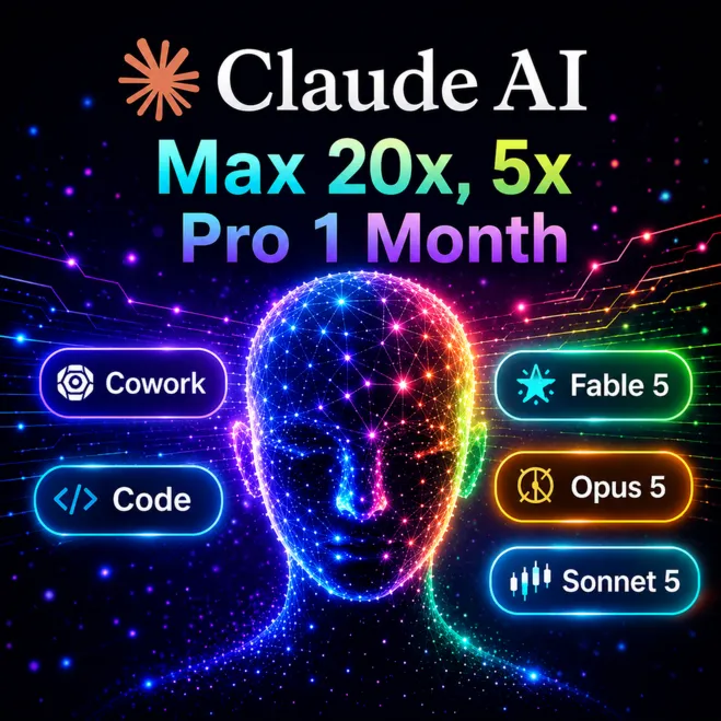 Claude Max 20x, 5x, Pro: Claude Fable 5, Claude Opus 4.8 | АВТО ВЫДАЧА, ПОЛНАЯ ГАРАНТ - irongamers.ru