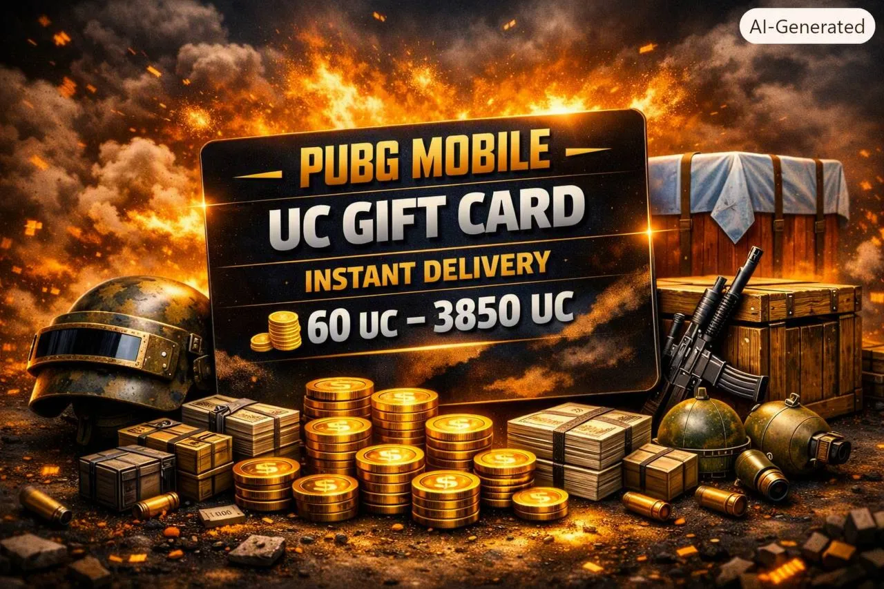 🎮 🔥 PUBG Mobile UC Gift Card | ⚡ Цифровой код | 💰 60–3850 UC