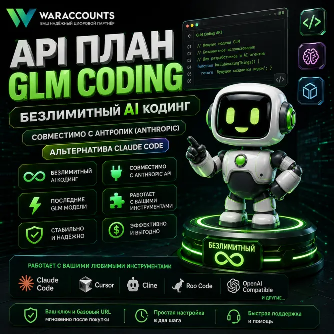 API для создания планов кодирования GLM | Неограниченное количество кода с использова - irongamers.ru