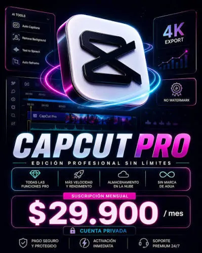 CapCut Team Pro 30-дневный приватный аккаунт - irongamers.ru