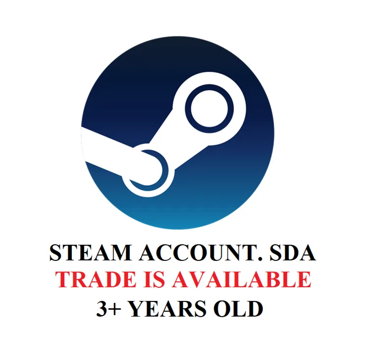 Steam аккаунт | привязан SDA | регистрация не позже 2023 | трейд сразу доступен