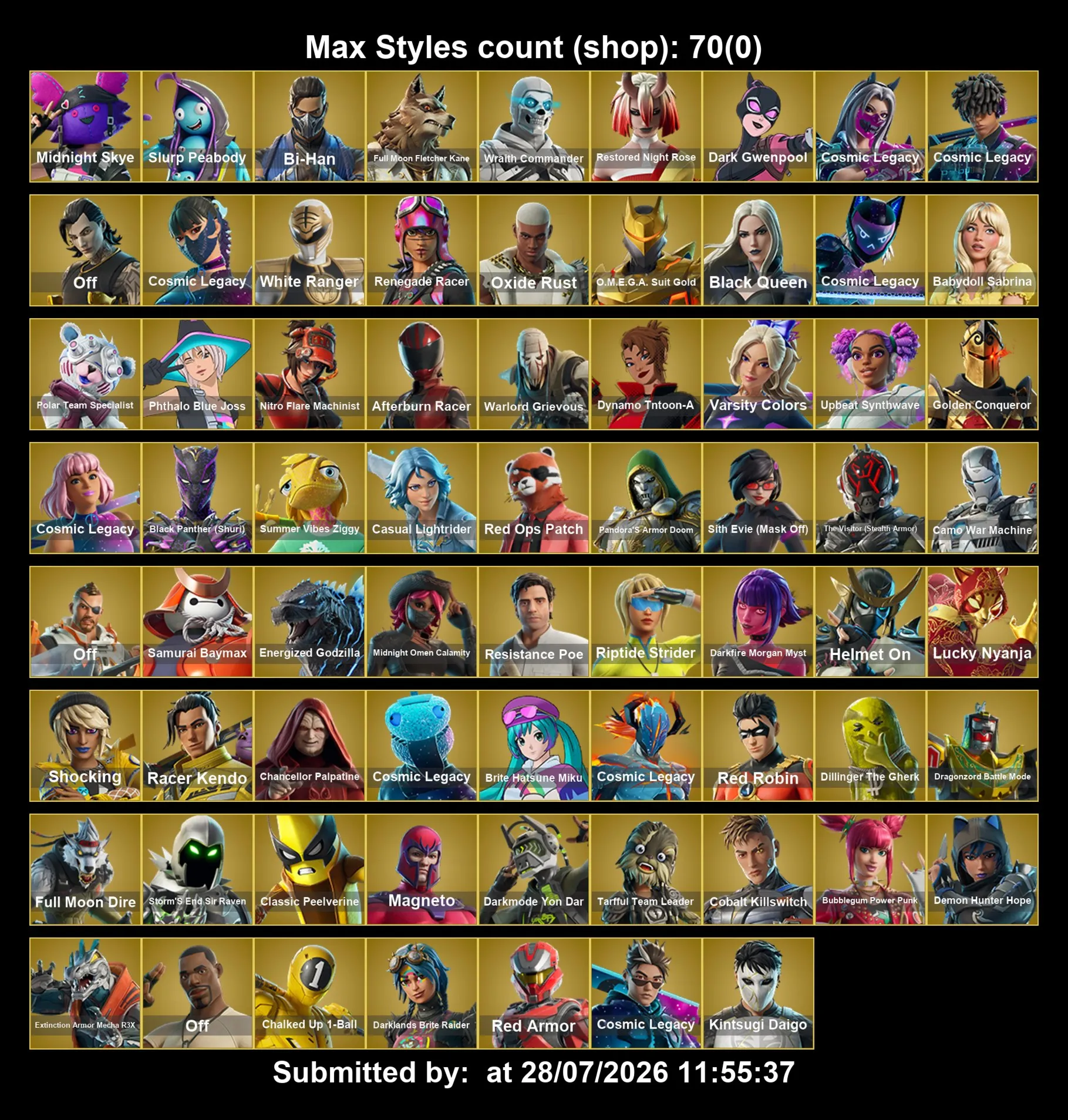 Мгновенный доступ • FN (все платформы) • 131 skins • Naruto Uzumaki • Полный доступ