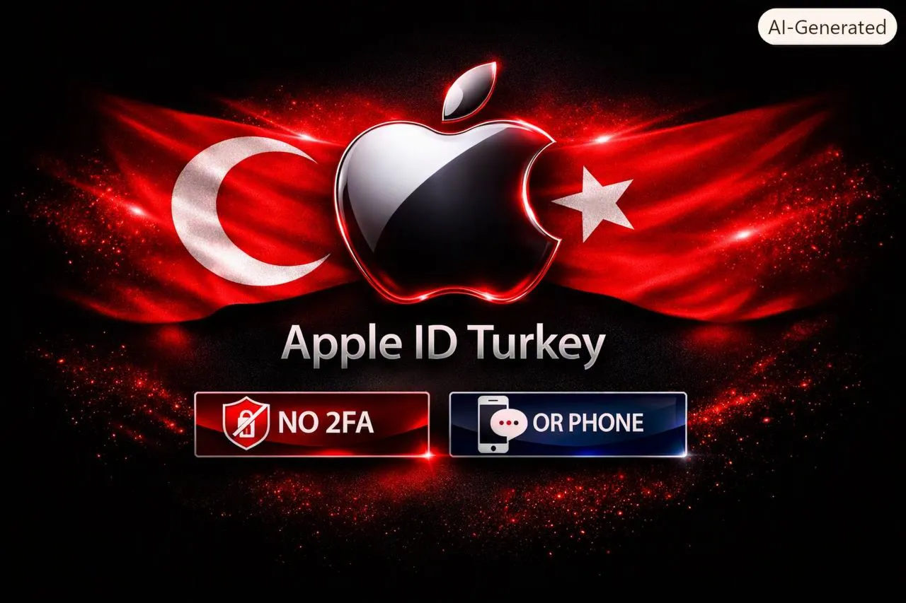 🇹 🇷 Apple ID Турция | Полный доступ | ⚡ Быстрая доставка | Без 2FA или Телефон
