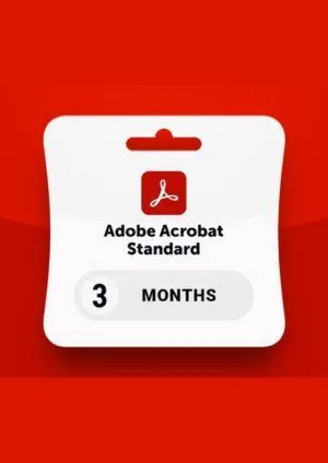 Adobe acrobat standard 3 month with your email