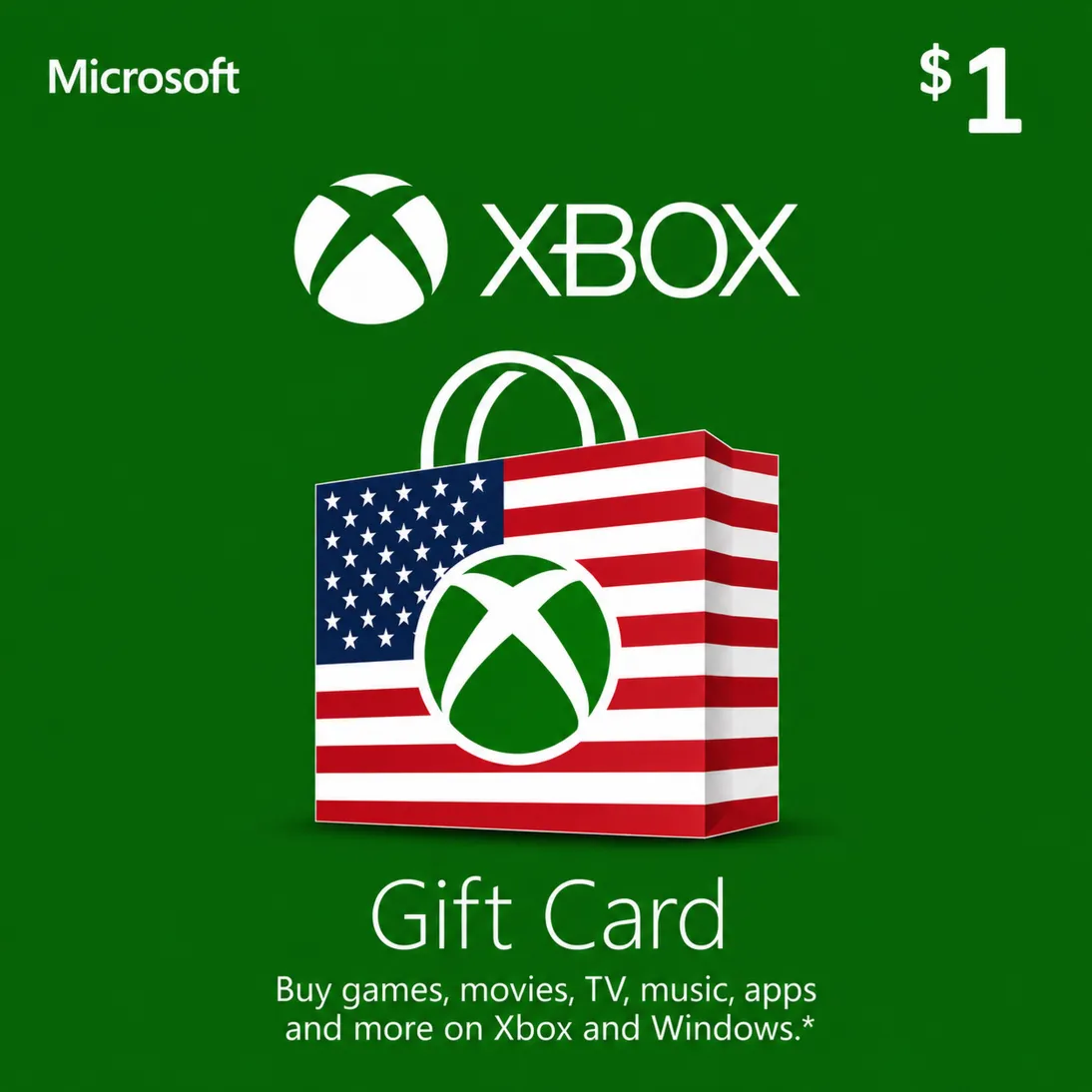 1 USD - Xbox - United States