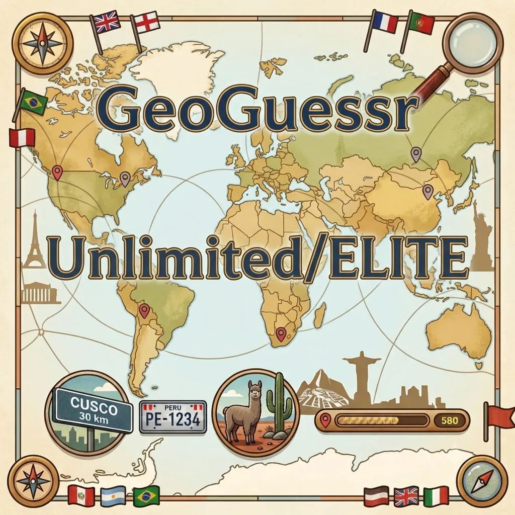 Купить аккаунт 🌏 GeoGuessr Unlimited/ELITE |  2027