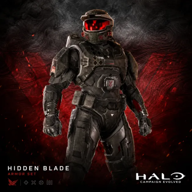 Halo: Campaign Evolved: Hidden Blade Armor Ключ  - Глобальный - ПК/PS5/XBOX