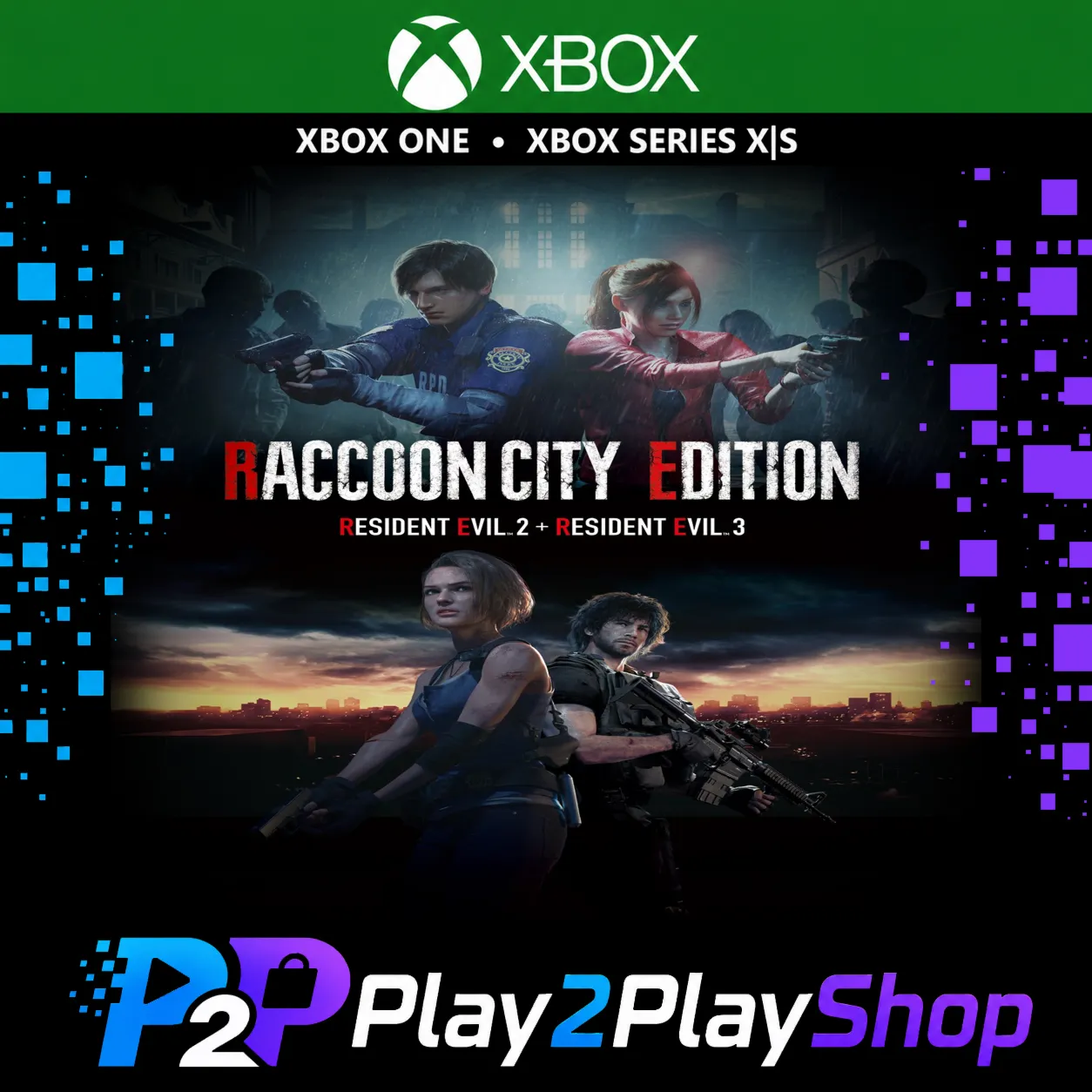 RACCOON CITY EDITION (Evil 2+3) XBOX ONE|XS КЛЮЧ