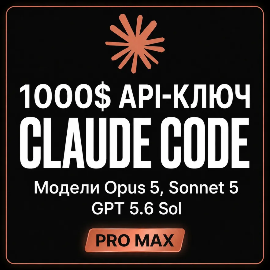 Купить CLAUDE CODE | FABLE 5 | FABLE 5 | Sonnet 5 | Opus 4.8 | Anthropic API