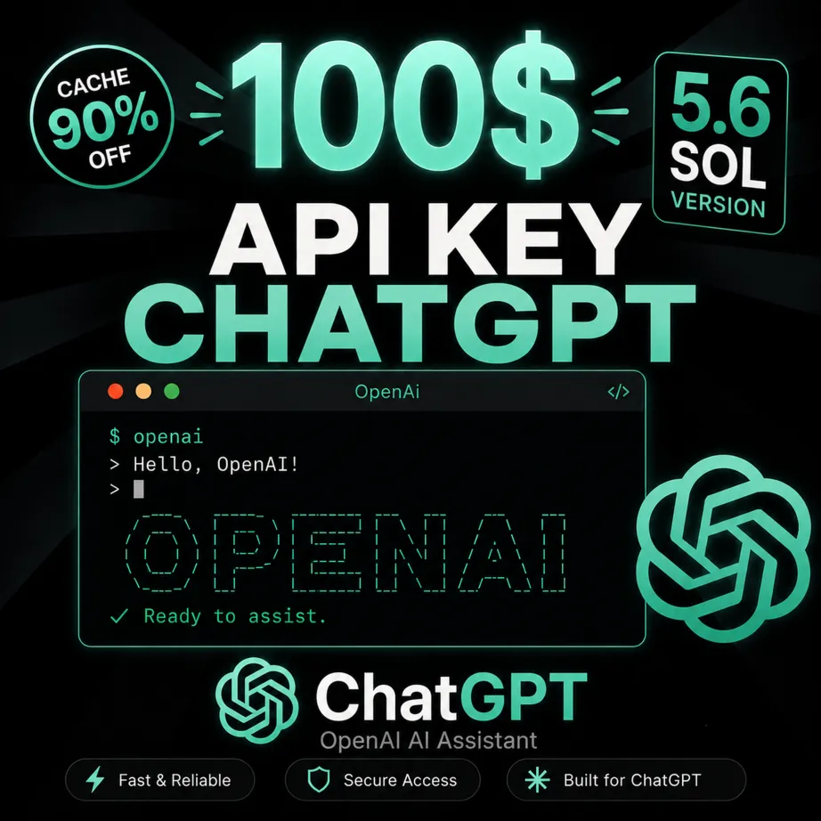 CODEX / CHATGPT API KEY 5$–100$ | GPT-5.6 | АВТО 24/7 - irongamers.ru