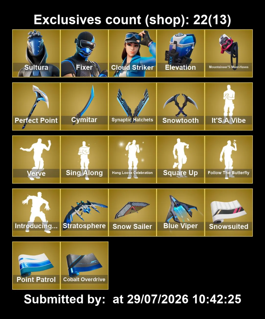 Мгновенный доступ • FN (все платформы) • 75 skins • 1700 VB • Полный доступ