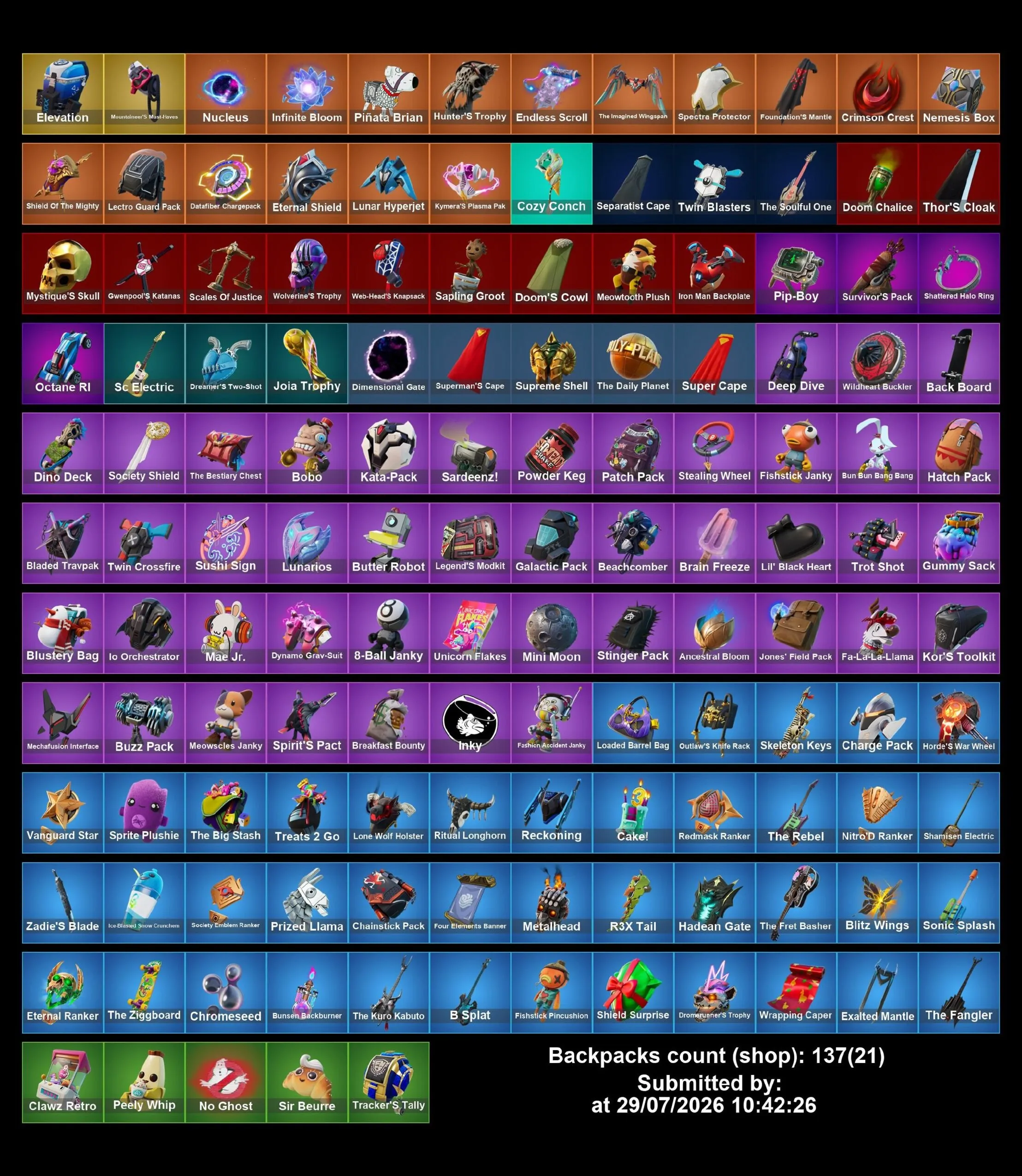 Мгновенный доступ • FN (все платформы) • 75 skins • 1700 VB • Полный доступ