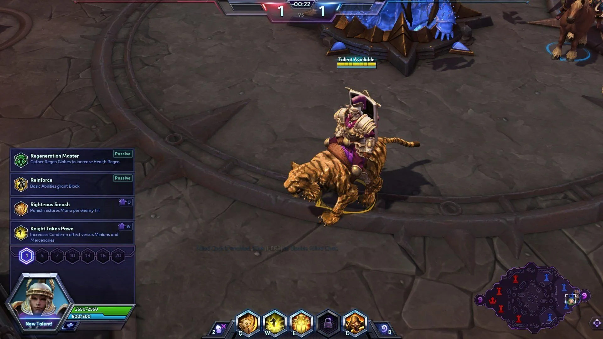 Heroes of the Storm - DLC «Золотой тигр» (Ключ Battle.net) – Глобальный