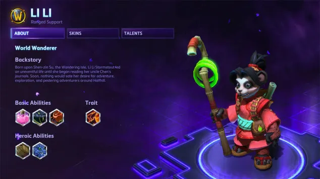 Heroes of the Storm - Герой Ли Ли (Ключ Battle.net) – Глобальный