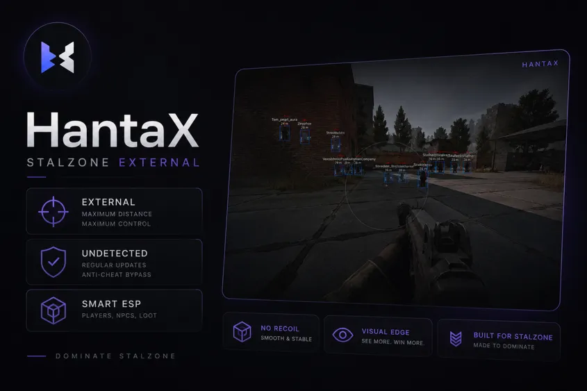 Рабочий чит HantaX для игры STALCRAFT / STALZONE