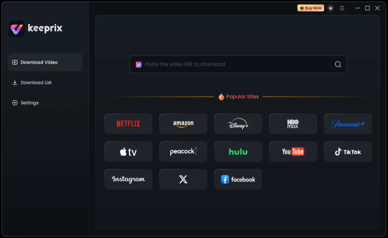 Keeprix Video Downloader Лицензионный ключ на 6 месяцев