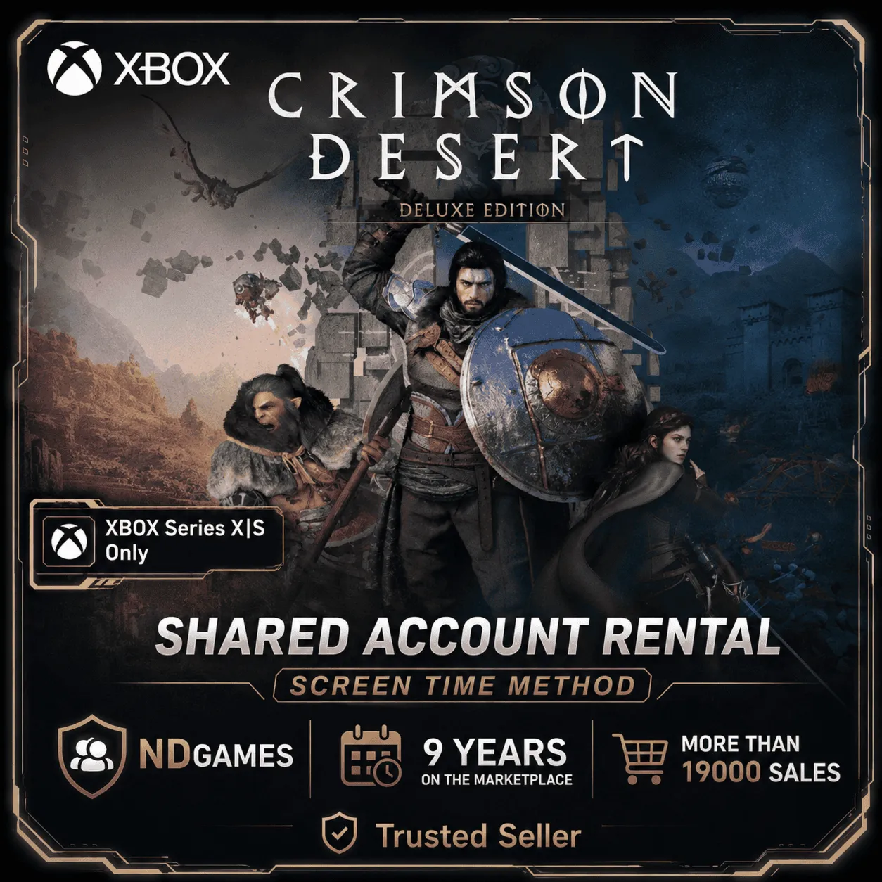 [XBOX SERIES X|S] АРЕНДА | Crimson Desert Deluxe Edition