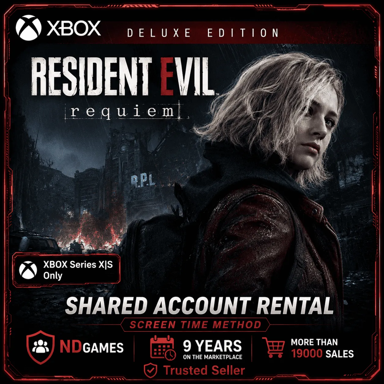 [XBOX SERIES X|S] АРЕНДА | Resident Evil Requiem Deluxe Edition