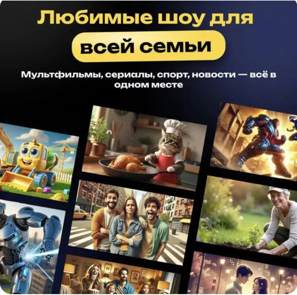 Онлайн-кинотеатр Смотрёшка Премиум 12 месяцев