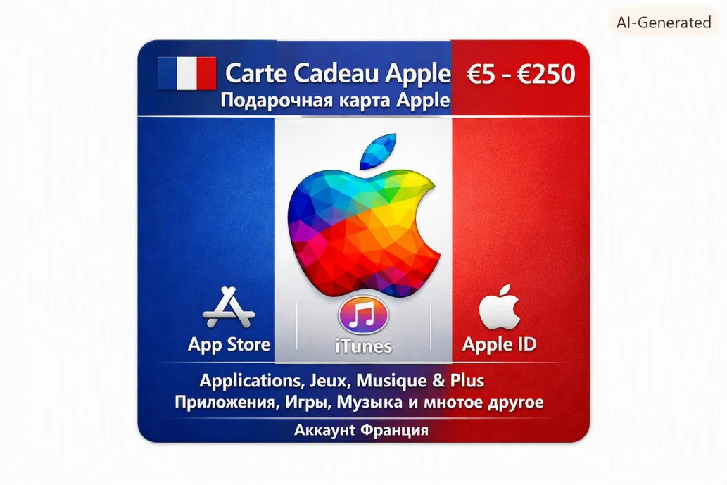 Apple Gift Card ES | €2–€250 – Apple / App Store / iTunes – Аккаунт Испания - irongamers.ru