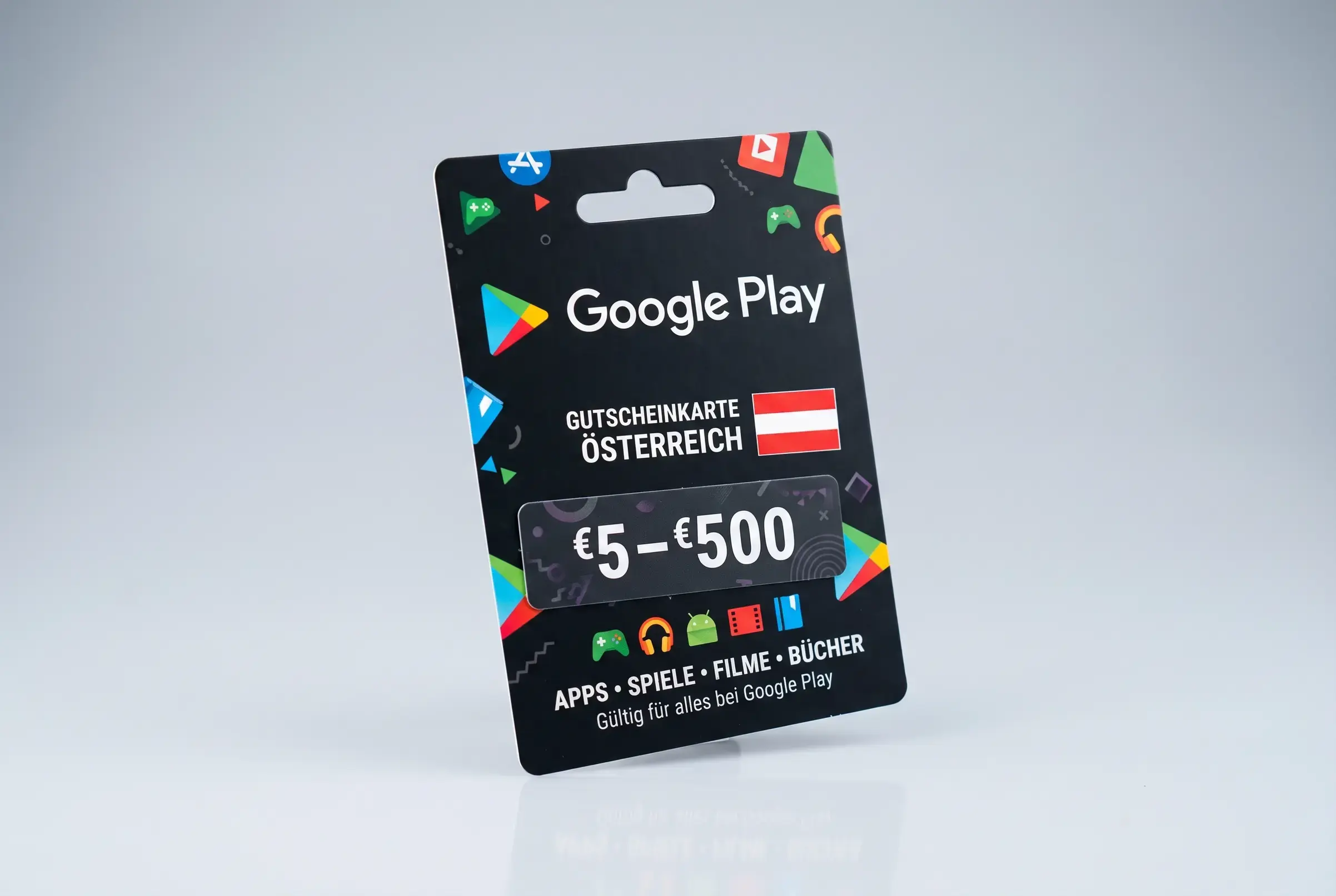 🇦 🇹 Google Play Gift Card AT | €5–€500 – Google Play Store – Аккаунт Австрия