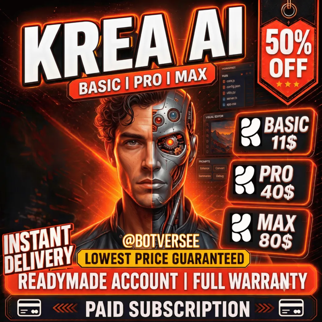 {Платная подписка} KREA AI BASIC, PRO и MAX | Счет-фактура включена | Полная гарантия