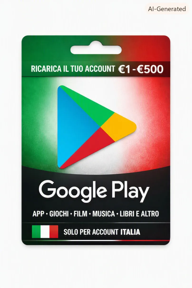 🇮 🇹 Google Play Gift Card IT | €1–€500 – Google Play Store – Аккаунт Италия