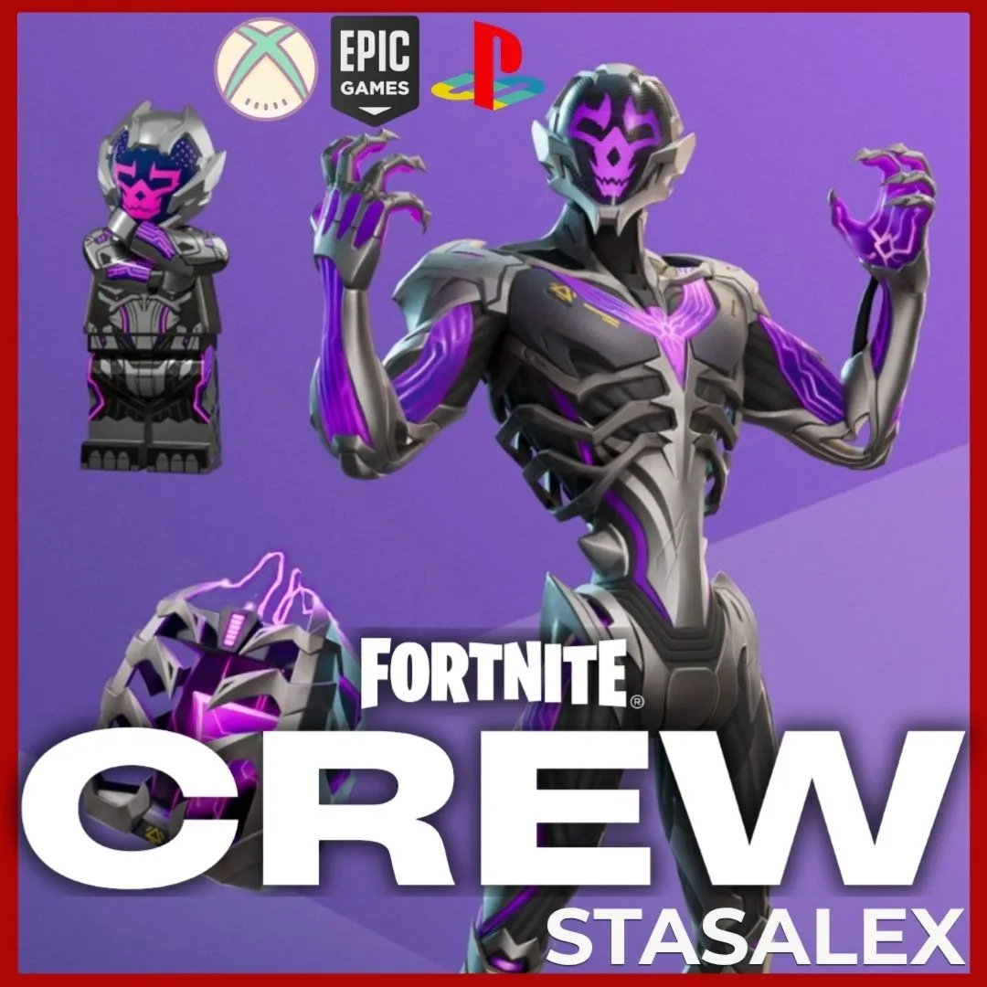 FORTNITE ОТРЯД (CREW) 1 МЕСЯЦ + БОЕВОЙ ПРОПУСК + 800 V-BUCKS | EPIC | ВСЕ ПЛАТФОРМЫ - irongamers.ru