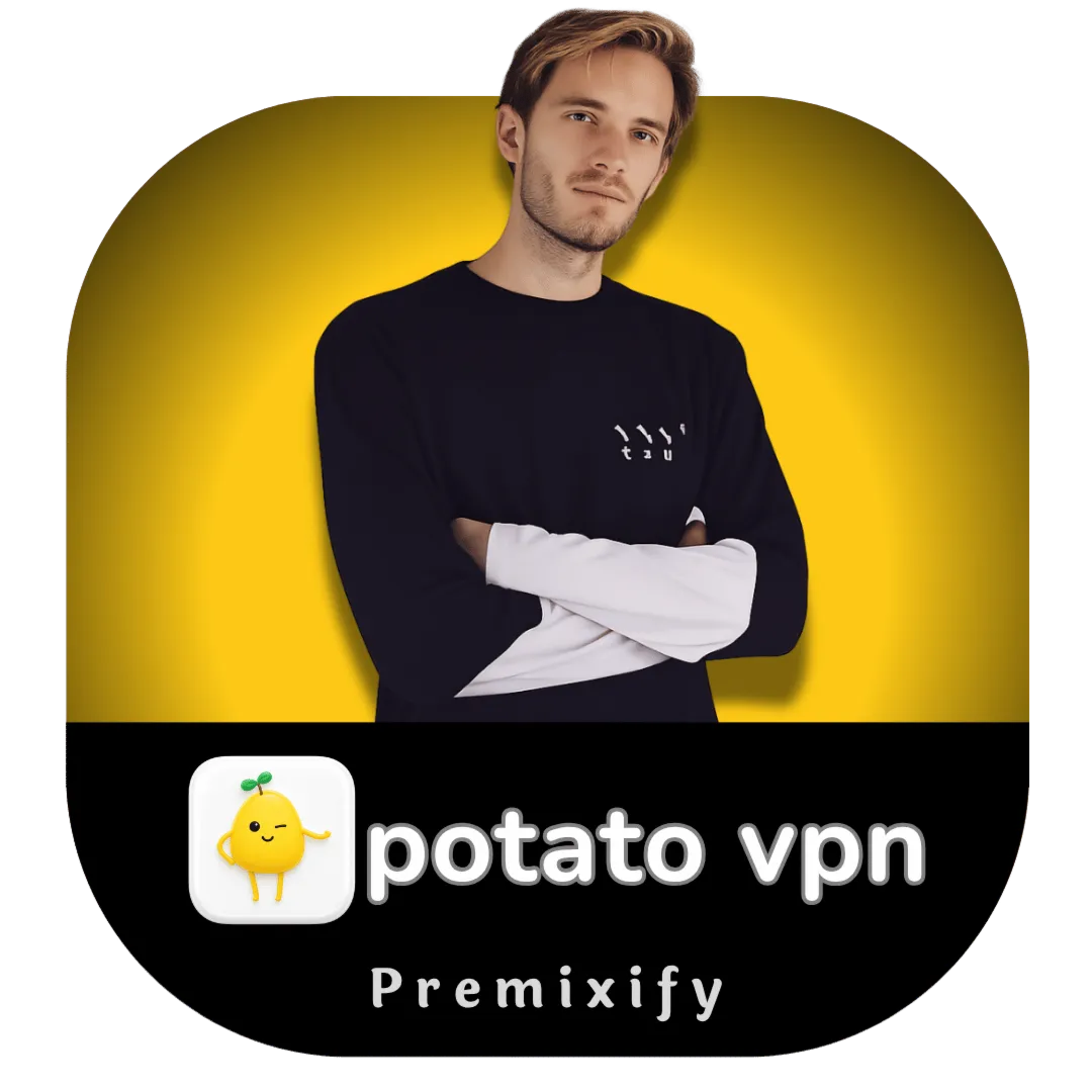 Potato Potato  аккаунт Потато ВПН на 1 3 месяца + Авто-доставка