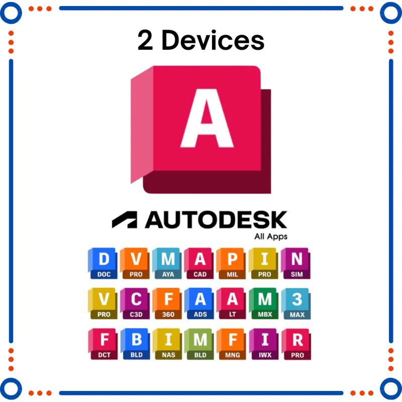 Autodesk Все Программы | 2 устройства | 2027 | 6 месяцев | Доставка на email