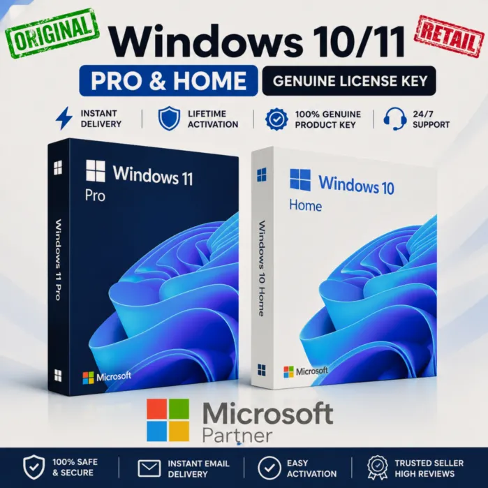 Windows 10/11 Pro и Home — лицензионный ключ | Мгновенная доставка | Пожизненная акти