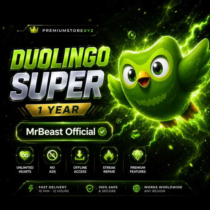 🚀 DUOLINGO SUPER 1 год | Улучшение вашего личного аккаунта | Быстрая доставка