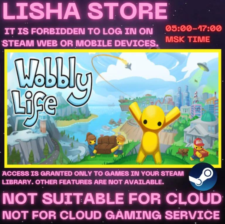 Wobbly Life Стим Оффлайн на 90 дней
