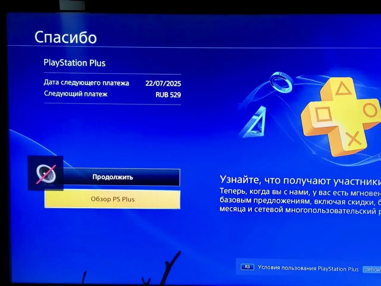 Подписка PlayStation Plus PSN Россия 31 день | PS RUS